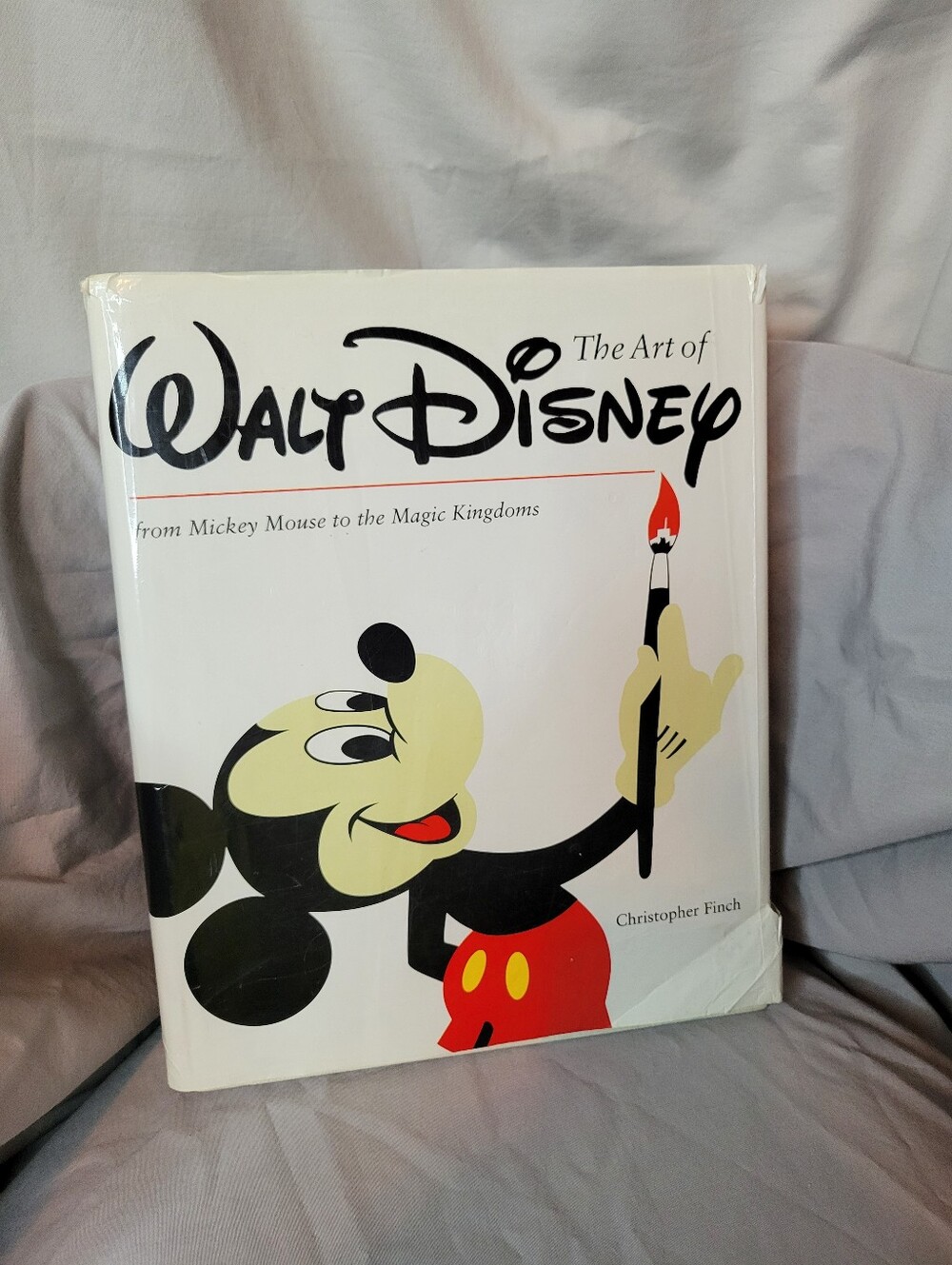 The Art of Walt Disney Book with Mickey Mouse On The Front!